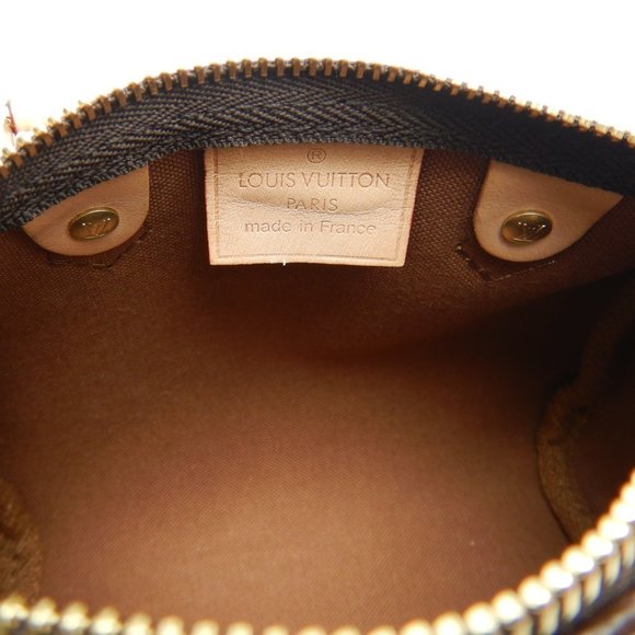 Louis Vuitton Monogram Nano Speedy Brown Mini Bag - Picture 7 of 7